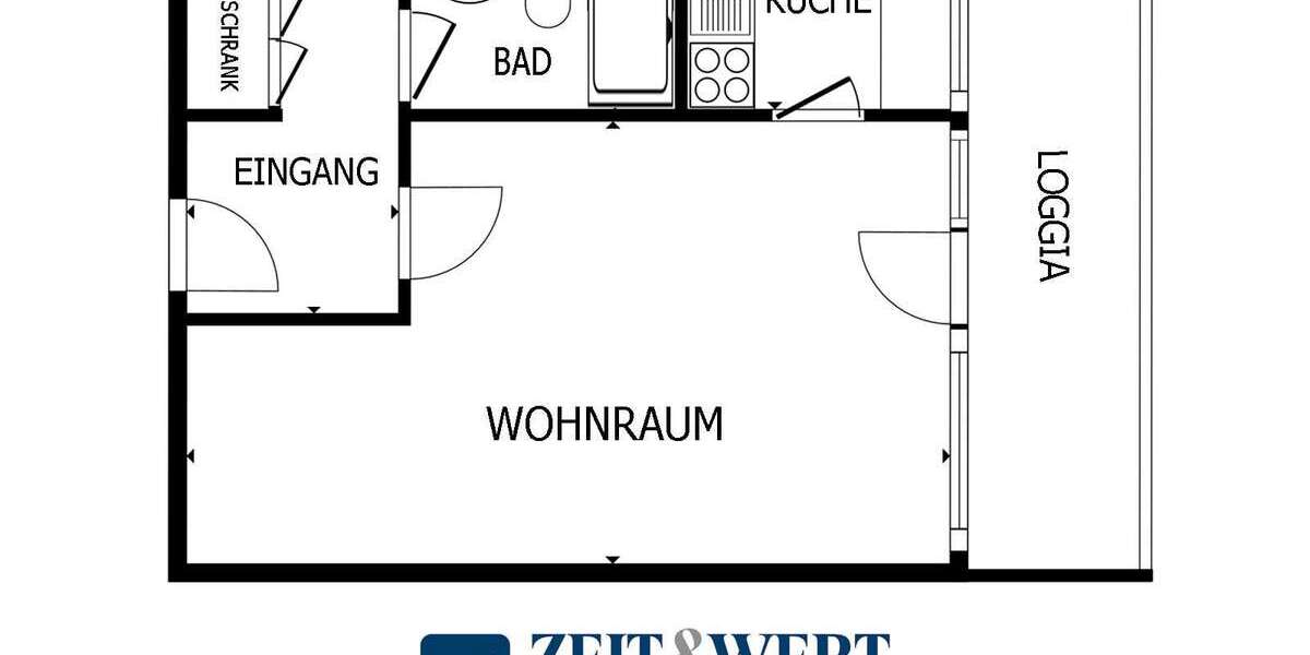 Etagenwohnung Erftstadt / Liblar Liblar - 1 Zimmer, 38 m&sup2;, 93.000&euro; | Angebot:27316232