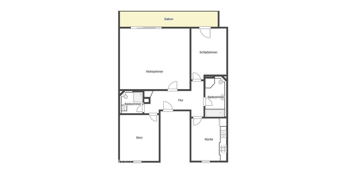 Etagenwohnung Bonn Dransdorf - 3 Zimmer, 115 m&sup2;, 349.000&euro; | Angebot:25739515