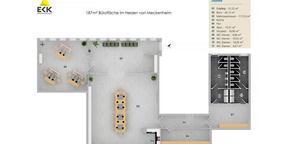 Gewerbeobjekt Meckenheim - 1.400&euro; | Angebot:21055861