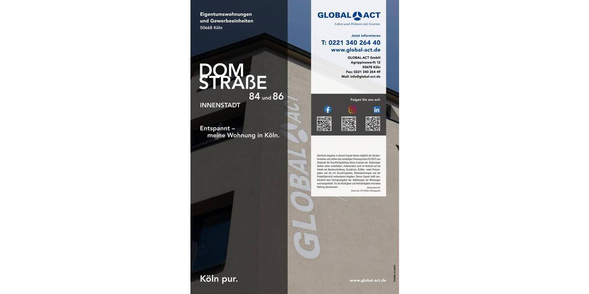 Gewerbeobjekt Köln Altstadt-Nord - 2 Zimmer, 266.825&euro; | Angebot:25815374