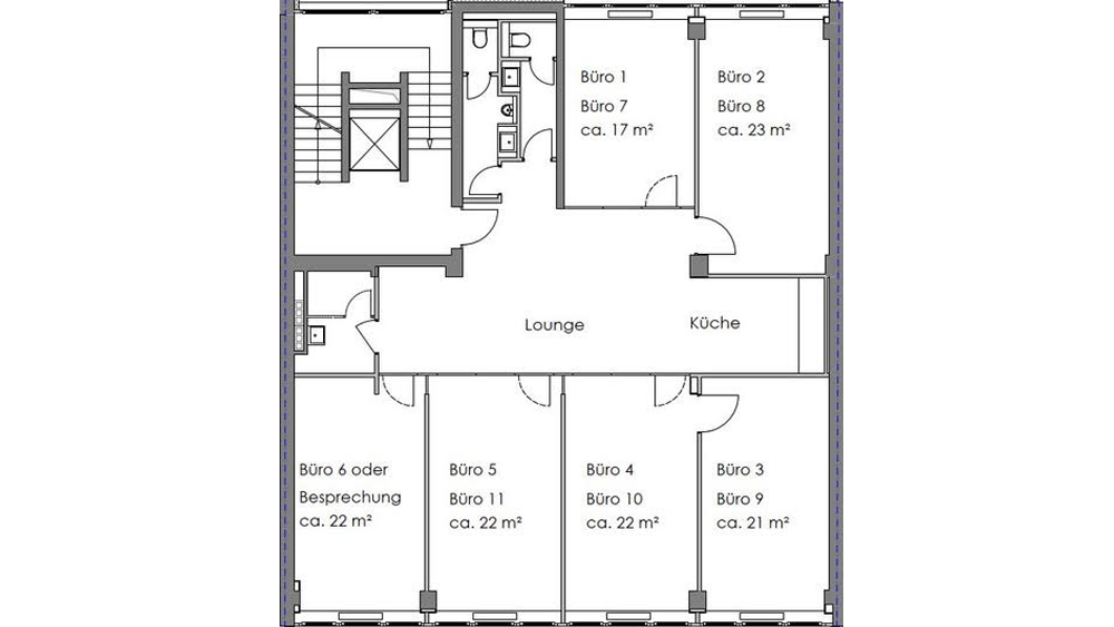 Gewerbeobjekt Köln Neustadt-Nord - 1.100&euro; | Angebot:25901143