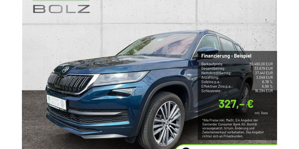 Skoda Kodiaq 75.669 km 30.290 &euro; Pulheim-Brauweiler 50259