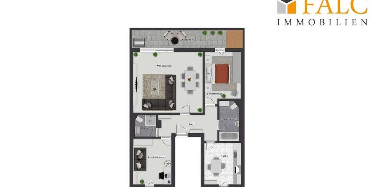 Etagenwohnung Bonn Dransdorf - 3 Zimmer, 115 m&sup2;, 1.300&euro; | Angebot:26672628