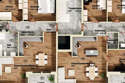 Wohnung Pulheim - 4 Zimmer, 98 m&sup2;, 619.000&euro; | Angebot:23872348