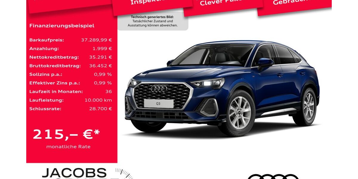 Audi Q3 5.628 km 37.290 &euro; Düren 52351