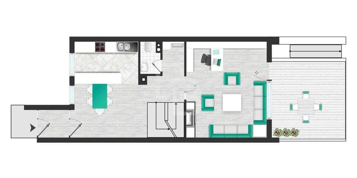 Reihenmittelhaus Köln Zündorf - 5 Zimmer, 107 m&sup2;, 429.000&euro; | Angebot:25687121