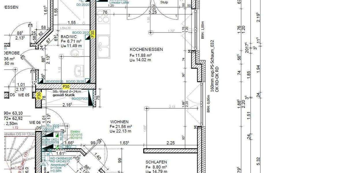 Etagenwohnung Sankt Augustin Mülldorf - 2 Zimmer, 51 m&sup2;, 750&euro; | Angebot:25728351