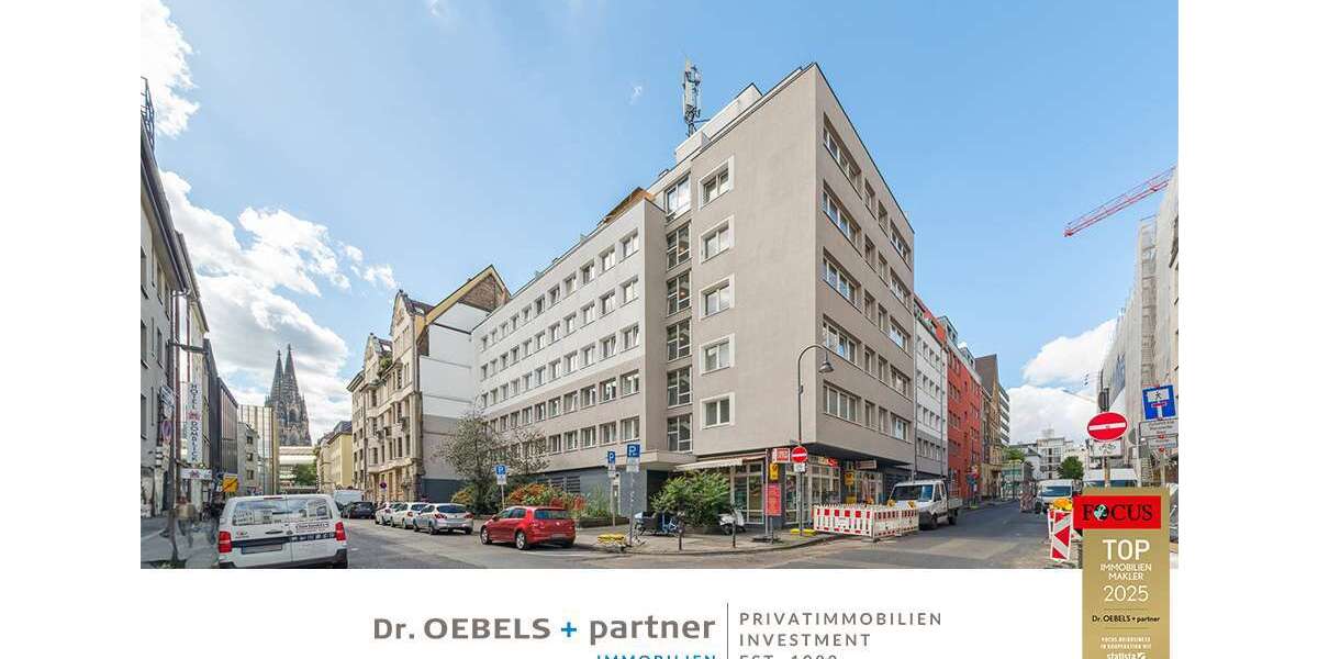 Etagenwohnung Köln Innenstadt - 1 Zimmer, 30 m&sup2;, 169.000&euro; | Angebot:25151014