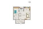 Etagenwohnung Rheinbach - 2 Zimmer, 77 m&sup2;, 1.026&euro; | Angebot:26539894