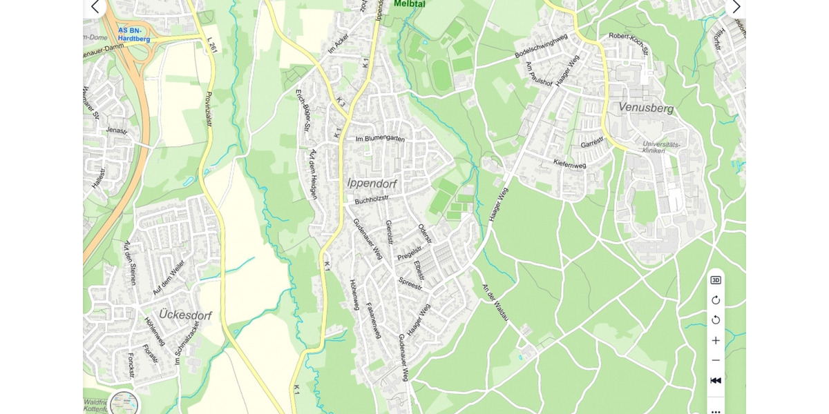 Reihenhaus Bonn Hardtberg - 5 Zimmer, 130 m&sup2;, 2.600&euro; | Angebot:25563058