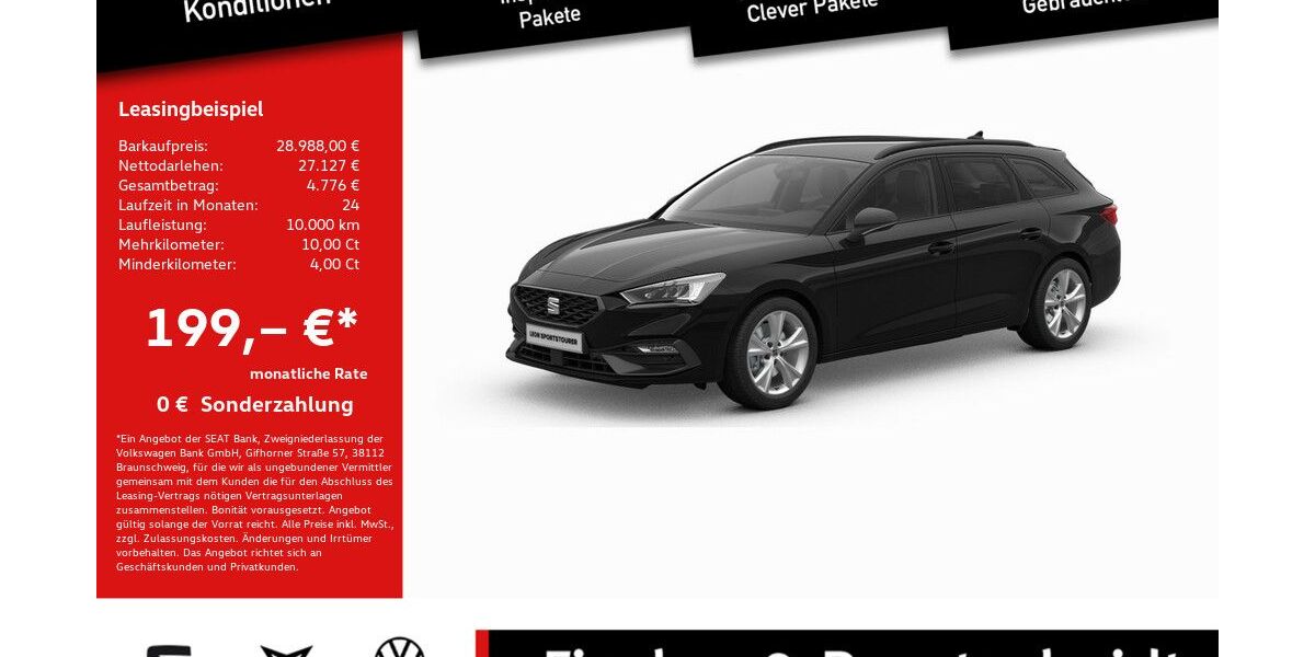 Seat Leon 18.834 km 28.988 &euro; Lohmar 53797