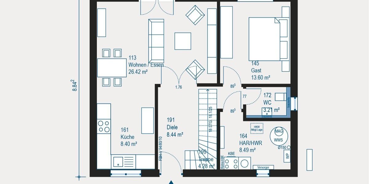 Individuell geplantes Einfamilienhaus - Flexibel, hochwertig, mit Festpreisgarantie! - Einfamilienhaus Nideggen | Angebot:27357847