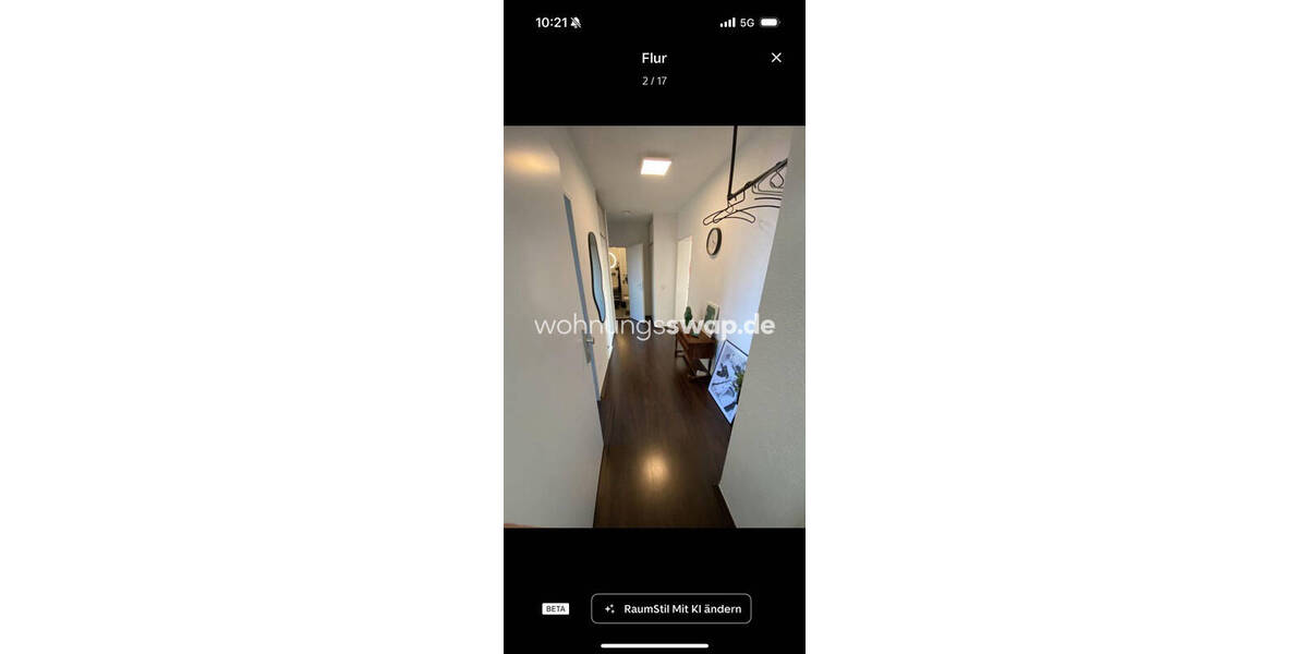 Etagenwohnung Köln Nippes - 2 Zimmer, 65 m&sup2;, 640&euro; | Angebot:26291278
