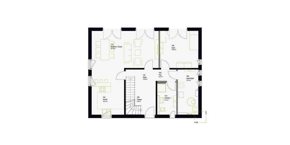 Einfamilienhaus Bergheim Niederaußem - 4 Zimmer, 160 m&sup2;, 550.928&euro; | Angebot:26514878
