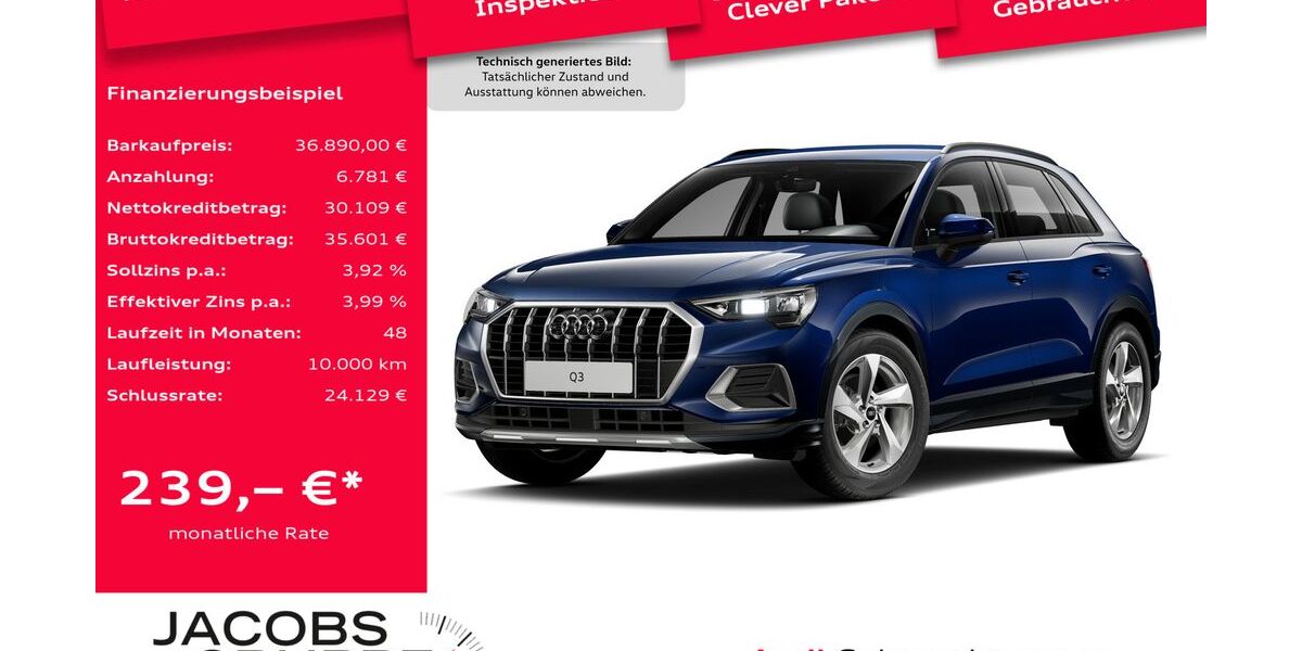 Audi Q3 19.756 km 36.890 &euro; Düren 52351