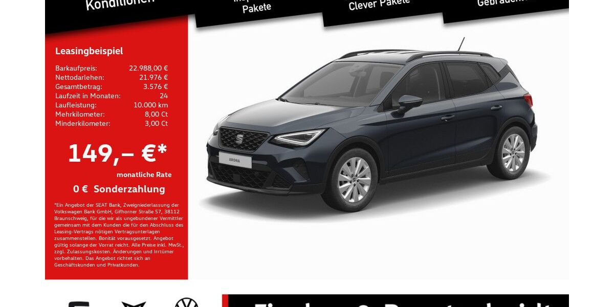 Seat Arona 15.934 km 22.988 &euro; Lohmar 53797