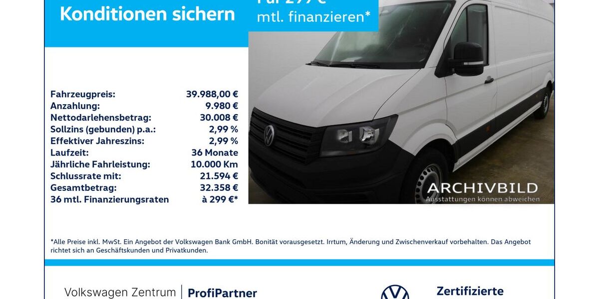 VW Crafter 28.272 km 39.988 &euro; Leverkusen 51379