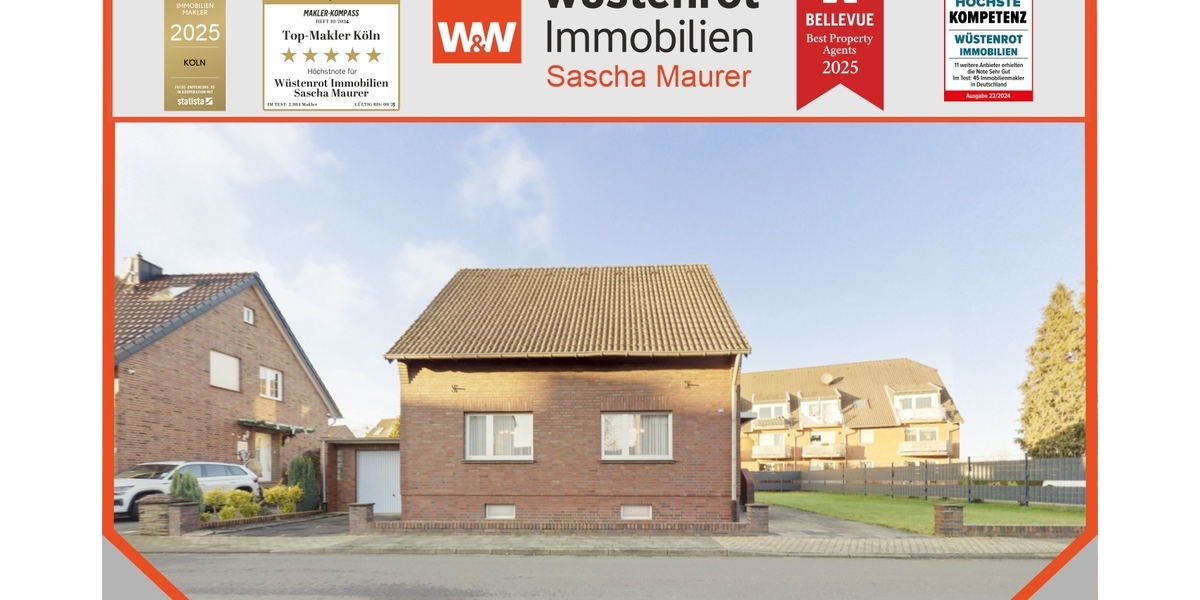 Charmantes Einfamilienhaus mit Potenzial und großzügiger Grundstücksfläche in Gymnich - Einfamilienhaus Erftstadt | Angebot:24509866