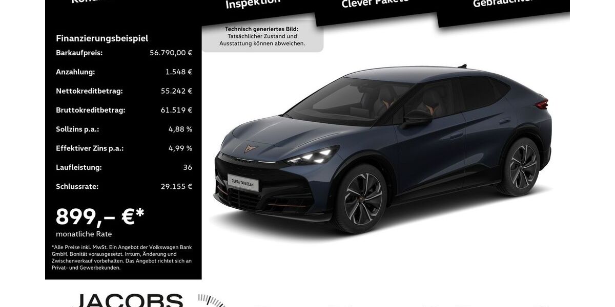 Cupra Tavascan 3.333 km 56.790 &euro; Düren 52351