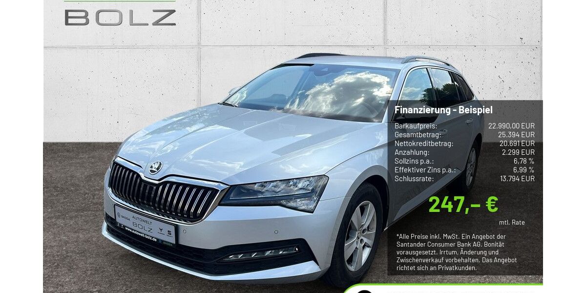 Skoda Superb 49.575 km 22.590 &euro; Pulheim-Brauweiler 50259