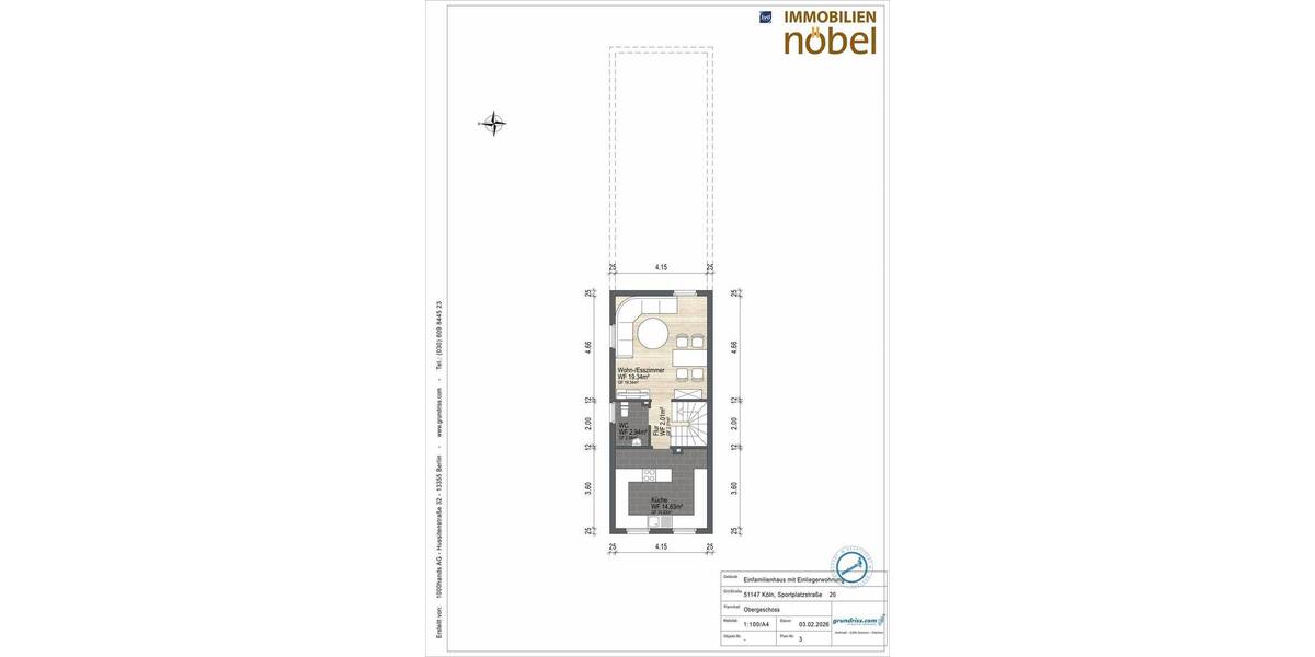 Mehrfamilienhaus, Wohnhaus Köln Wahnheide - 4 Zimmer, 140 m&sup2;, 495.000&euro; | Angebot:26686556