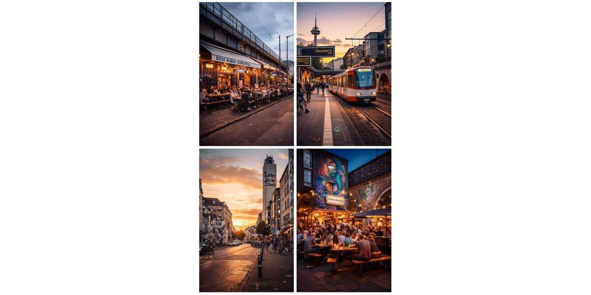 Etagenwohnung Köln Ehrenfeld - 2 Zimmer, 54 m&sup2;, 329.000&euro; | Angebot:25752900