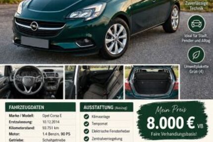 Opel Corsa 94.000 km 7.500 &euro; Siegburg 53721