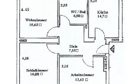 Wohnung Köln Kalk - 3 Zimmer, 79 m&sup2;, 1.350&euro; | Angebot:26670869