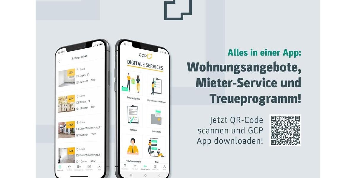 Etagenwohnung Bonn Bad Godesberg - 2 Zimmer, 84 m&sup2;, 1.095&euro; | Angebot:25305593