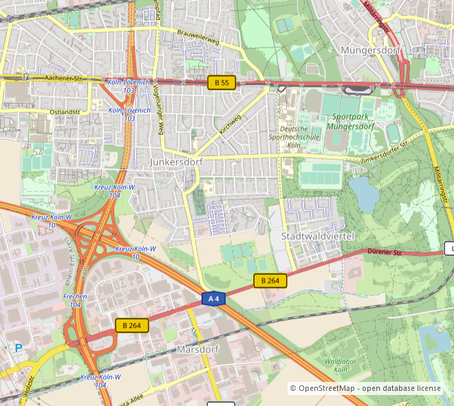 Etagenwohnung Köln Junkersdorf - 2 Zimmer, 80 m&sup2;, 339.000&euro; | Angebot:25702962