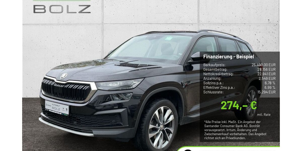 Skoda Kodiaq 111.834 km 25.490 &euro; Pulheim-Brauweiler 50259