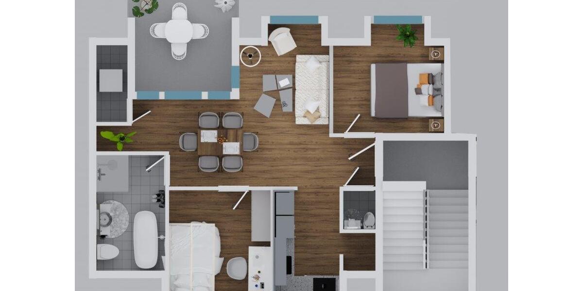 Neue Dachgeschosswohnung mit Flair im Energiesparhaus mit moderner Heiztechnik in Bonn - Dachgeschoßwohnung Bonn Dransdorf | Angebot:27095382