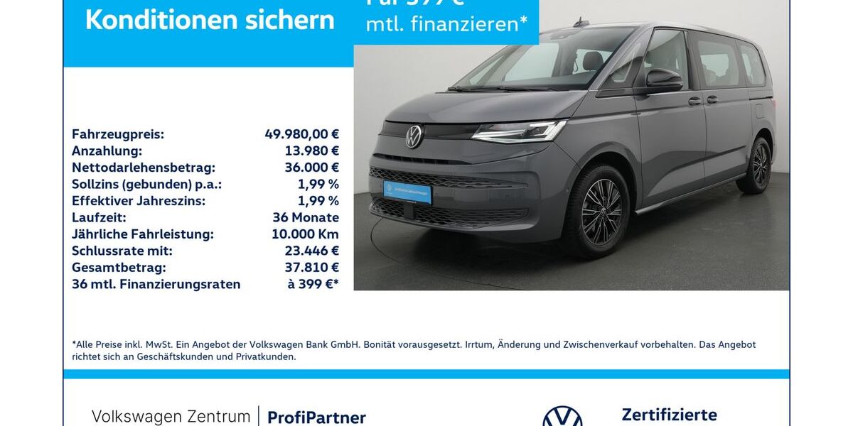 VW T7 Multivan 14.320 km 49.980 &euro; Leverkusen 51379