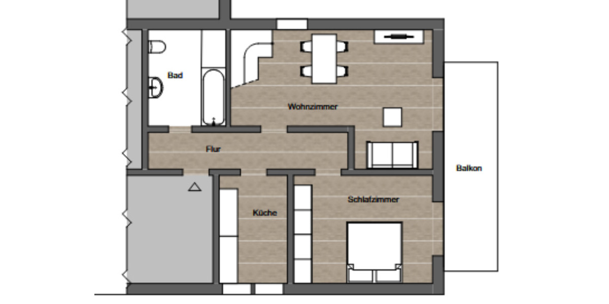 Maisonettenwohnung Lohmar - 3 Zimmer, 90 m&sup2;, 279.000&euro; | Angebot:25660012