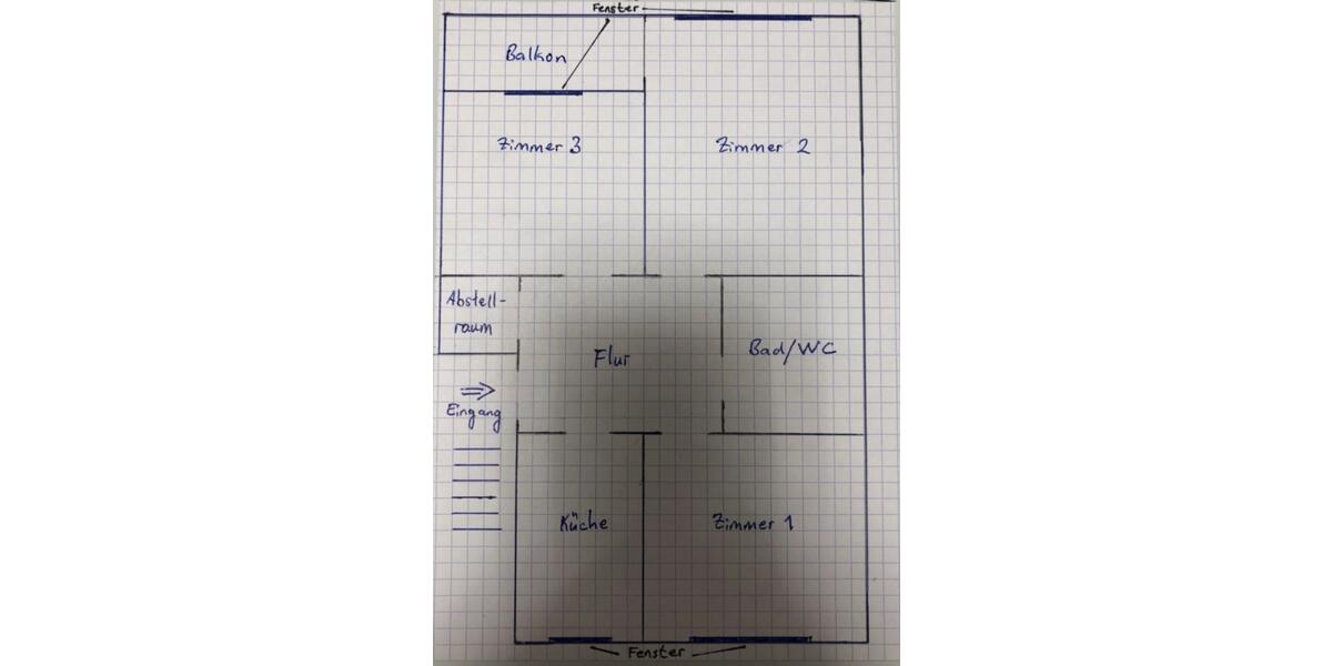 Etagenwohnung Köln Innenstadt - 3 Zimmer, 71 m&sup2;, 1.300&euro; | Angebot:25943722