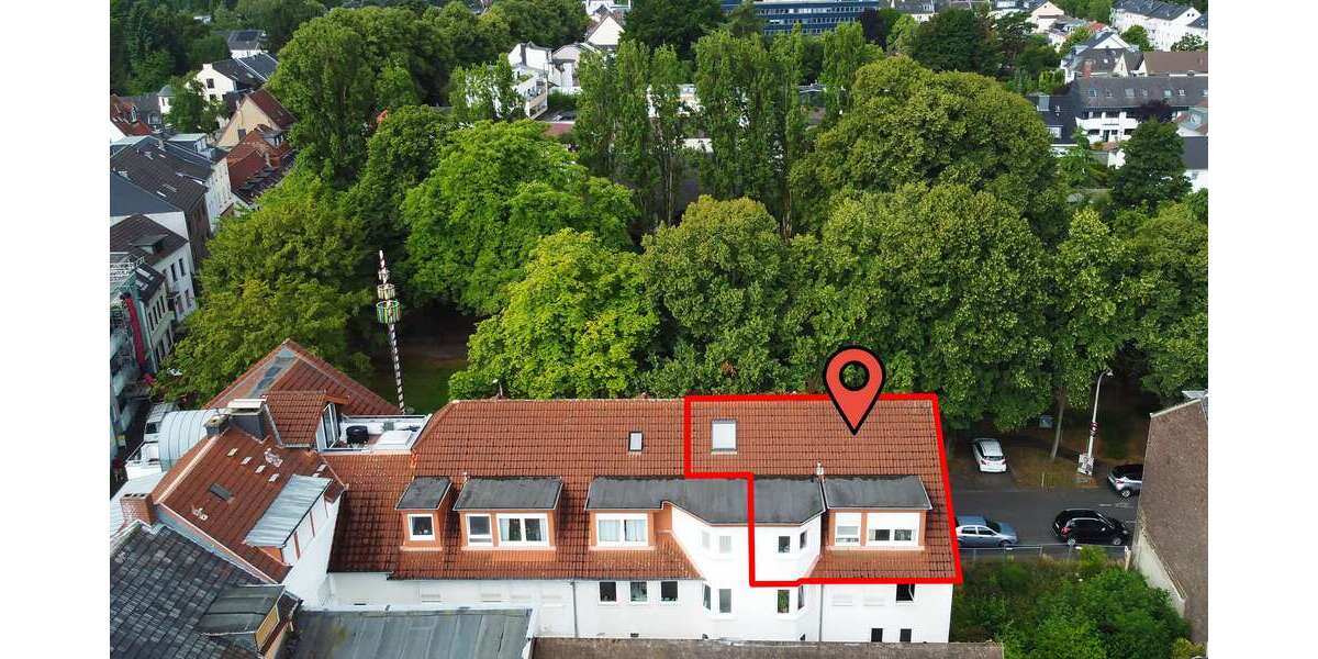 Etagenwohnung Bonn Bad Godesberg - 2 Zimmer, 76 m&sup2;, 350.000&euro; | Angebot:25601499