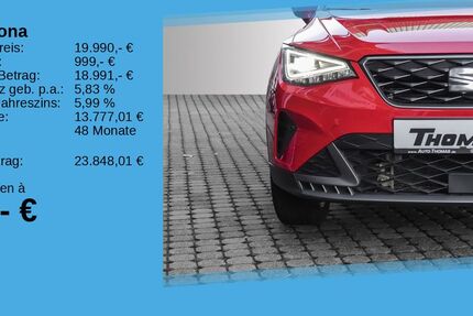 Seat Arona 36.230 km 19.990 &euro; Bonn 53227