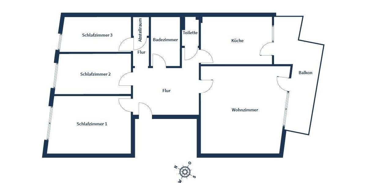 Etagenwohnung Bonn Friesdorf - 4 Zimmer, 103 m&sup2;, 279.000&euro; | Angebot:26117612