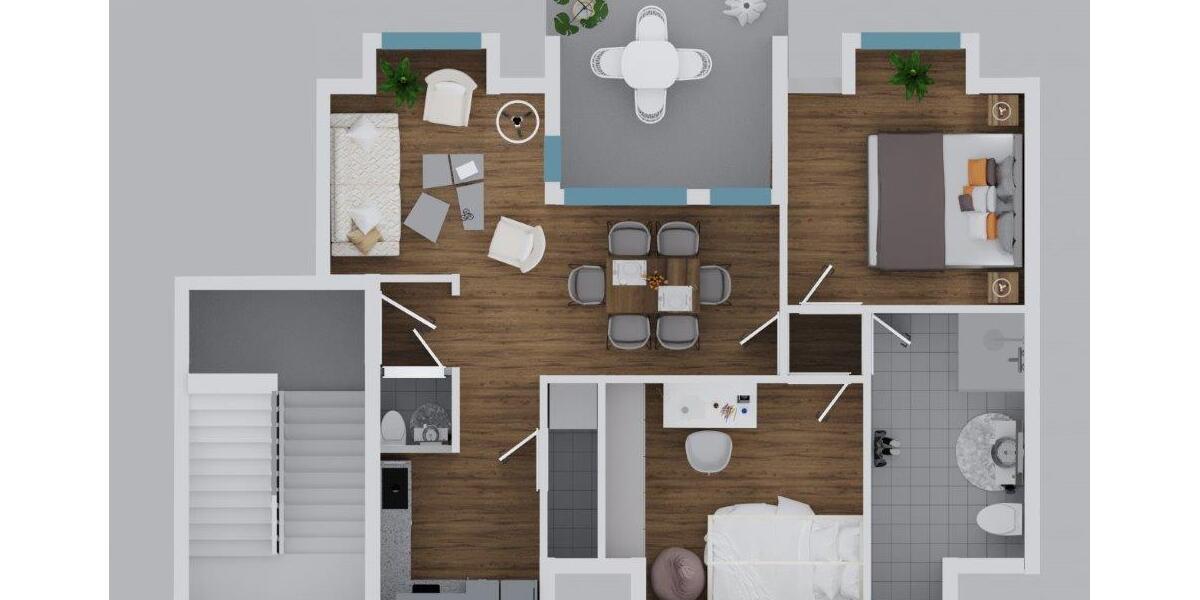 Neue helle Dachgeschoßwohnung mit moderner Heiztechnik im Energiesparhaus Bonn-Endenich - Dachgeschoßwohnung Bonn Dransdorf | Angebot:27302388