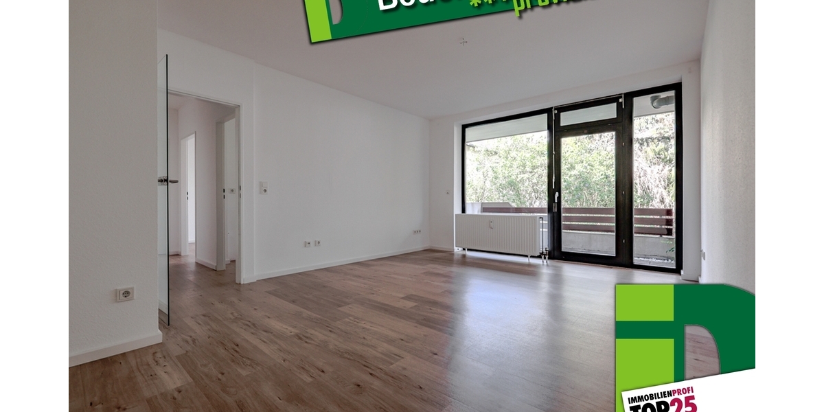Gefragte 2-Zimmer-Wohnung mit Balkon & TG-Stellplatz - sofort bezugsfrei & provisionsfrei! - Erdgeschoßwohnung Bonn Beuel | Angebot:26635475