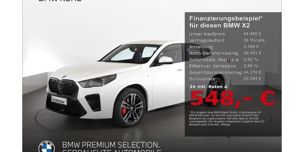 BMW X2 10.766 km 44.390 &euro; Bergheim 50126