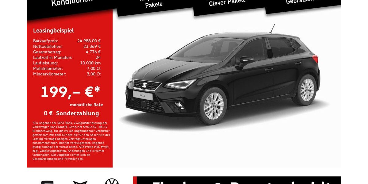 Seat Ibiza 17.574 km 24.988 &euro; Lohmar 53797