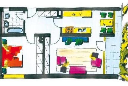 Wohnung Bonn Bad Godesberg - 2 Zimmer, 62 m&sup2;, 219.000&euro; | Angebot:24182399