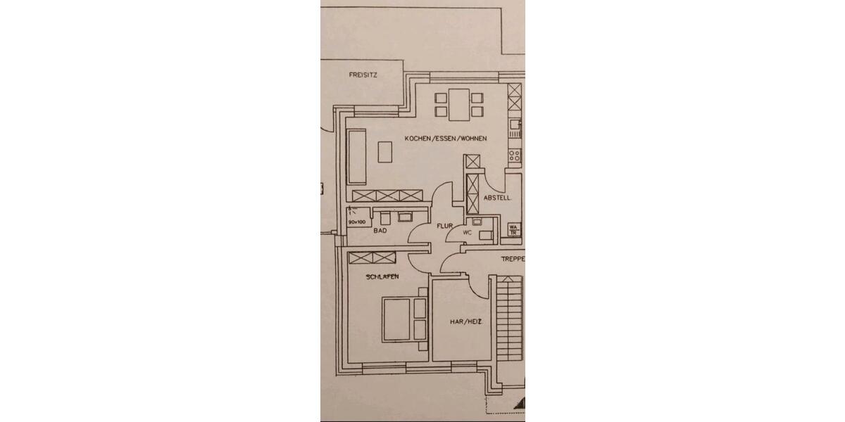 Erdgeschoßwohnung Euskirchen Dom-Esch - 2 Zimmer, 70 m&sup2;, 650&euro; | Angebot:25600755