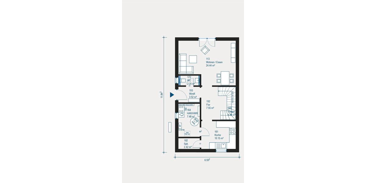 Moderne Doppelhaushälfte nach Wunsch in Bonn - Doppelhaushälfte Bonn Holzlar | Angebot:27355531