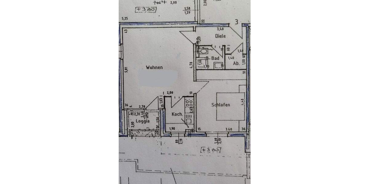 Etagenwohnung Alfter / Bonn Oedekoven - 2 Zimmer, 56 m&sup2;, 239.000&euro; | Angebot:25897493