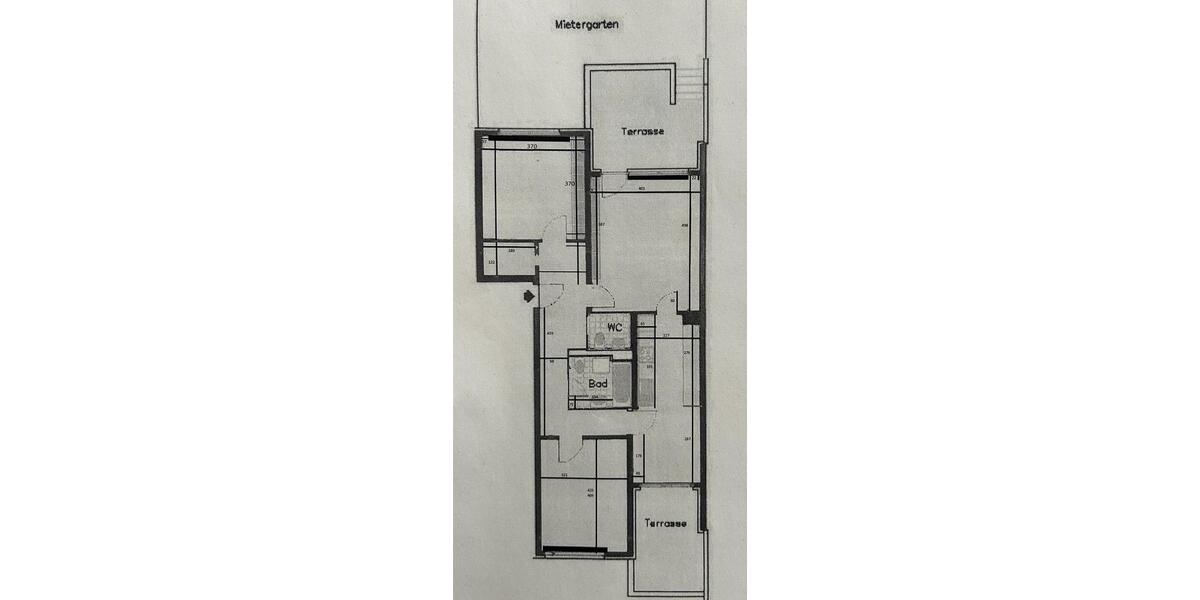 Hochparterre Bonn Küdinghoven - 3 Zimmer, 85 m&sup2;, 1.248&euro; | Angebot:26039369
