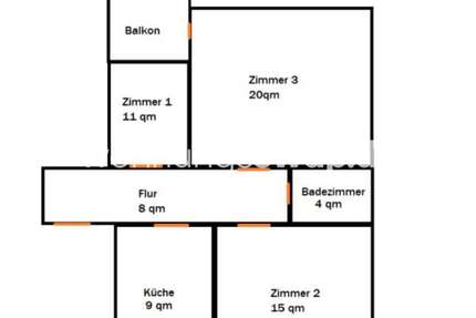 Wohnung Köln - 3 Zimmer, 68 m&sup2;, 1.300&euro; | Angebot:22646587
