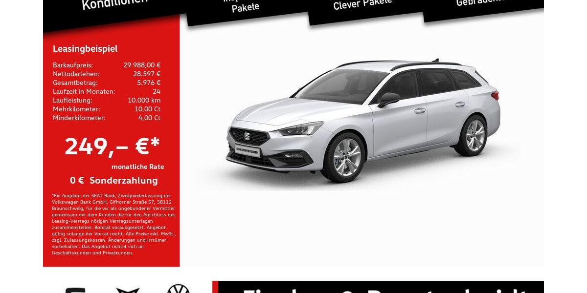 Seat Leon 27.390 km 29.988 &euro; Lohmar 53797