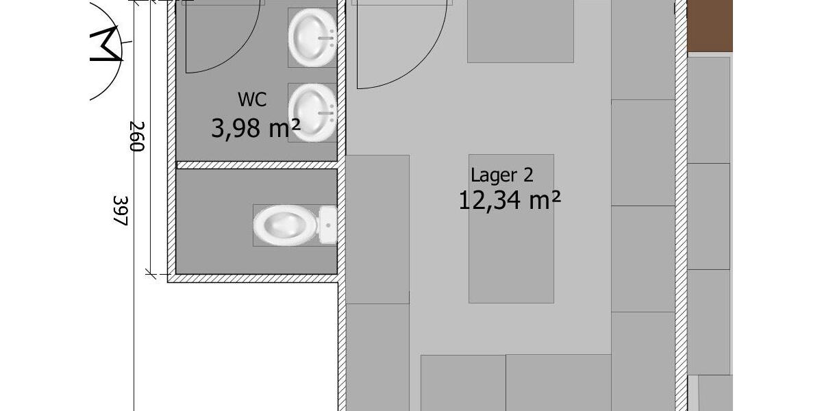 Gewerbeobjekt Euskirchen Dom-Esch - 690&euro; | Angebot:25862521